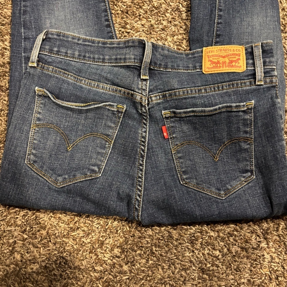 Levi's Women's 711 Blue Jeans
